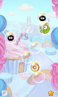 奥姆泡泡下载-奥姆泡泡Om Nom Bubbles(戳泡泡)下载 v1.0.4 游戏截图 4