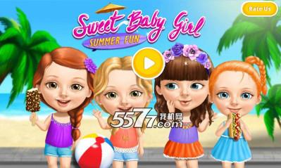 甜甜女孩游戏下载-甜甜女孩(模拟经营)Sweet Baby Girl Summer Fun下载 v1.0.0 游戏截图 1