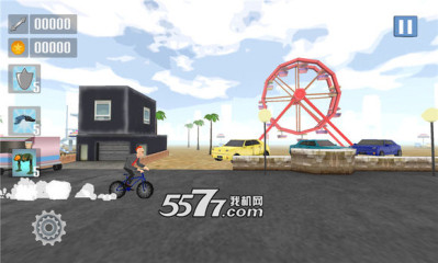 自行车枪手下载-自行车枪手(自行车闯关游戏)gun bike下载 v1.067 ئويۇن سۈرىتى 4