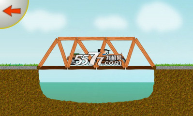 桥梁建设游戏下载-桥梁建设(建造类手机游戏)Wood Bridges下载 v1.8.1 遊戲截圖 3
