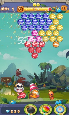原始人泡泡龙下载-原始人泡泡龙(经典泡泡龙)下载 v1.0 游戏截图 2