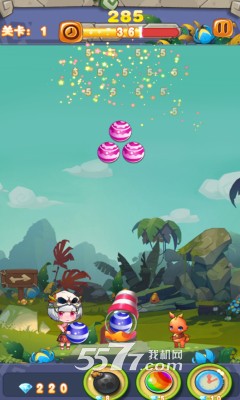 原始人泡泡龙下载-原始人泡泡龙(经典泡泡龙)下载 v1.0 游戏截图 3