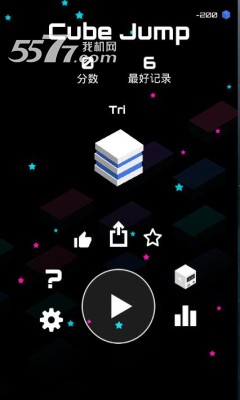 魔方跳跃游戏下载-魔方跳跃cube jump(方块跳跃)下载 v1.0 游戏截图 3