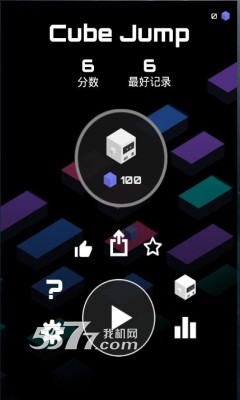 魔方跳跃游戏下载-魔方跳跃cube jump(方块跳跃)下载 v1.0 游戏截图 4