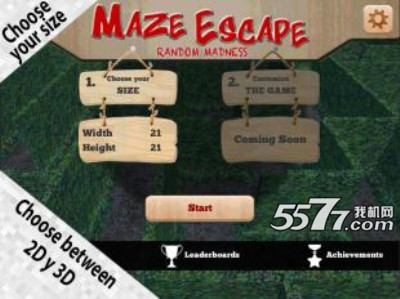 迷宫逃离:随机疯狂下载-迷宫逃离:随机疯狂(逃脱类游戏)maze escape: random madness下载 v1.1.3 Тоглоомын зураг 1