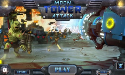 月光塔防游戏下载-月光塔防Moon Tower Attack(科幻塔防)下载 v1.0 游戏截图 1
