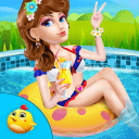 Crazy Pool Party ئويۇنىنى چۈشۈرۈش - Crazy Pool Party (Bikini Beauty Dress-Up) v1.0.1