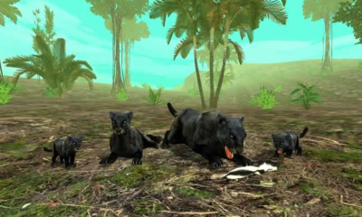 野生豹模拟游戏下载-野生豹模拟(动物模拟)Wild Panther Sim 3D下载 v1.0 游戏截图 1