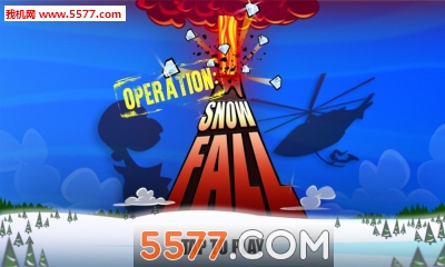 逃离火山爆发游戏下载-逃离火山爆发(滑雪闯关)Operation: Snowfall下载 v1.0 游戏截图 5
