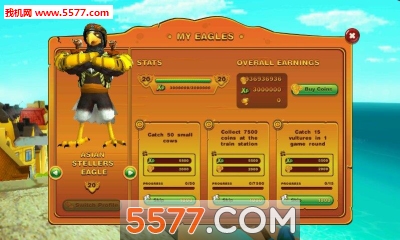 疯狂老鹰游戏下载-疯狂老鹰(模拟老鹰)insane Eagles下载 v1.0 游戏截图 5