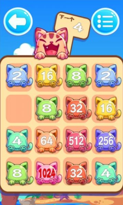 喵喵2048下载-喵喵2048(数字消除)下载 v1.0.15 게임 스크린샷 2