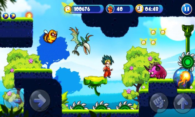 悟空冒险记游戏下载-悟空冒险记(七龙珠题材)super dragon warrior下载 v1.0 游戏截图 2