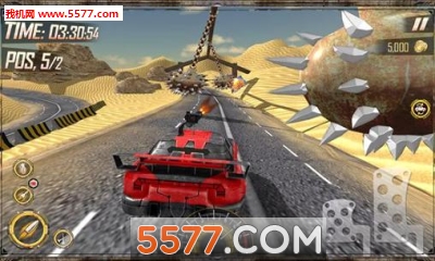 死亡沙漠疯狂赛车3D游戏下载-死亡沙漠疯狂赛车3D(死亡竞速)Desert death: Racing fever 3D下载 v1.0.1 游戏截图 2