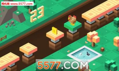 小鸡跳跳游戏下载-小鸡跳跳(像素虐心跳跃)Avoid The Pit下载 v1.1 游戏截图 3