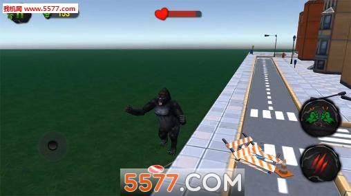 终极愤怒大猩猩免费下载-终极愤怒大猩猩(模拟生存)Ultimate gorilla rampage 3D下载 v1.0 게임 스크린샷 4