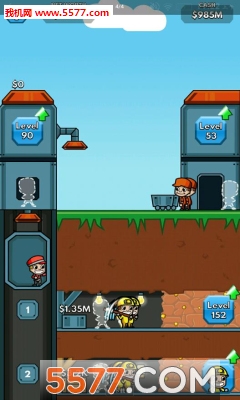 偷懒的矿业大亨手游免费下载-偷懒的矿业大亨(矿产经营)下载 v1.6.1安卓版 게임 스크린샷 1