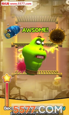 飞行幼虫游戏下载-飞行幼虫安卓版(跳跃闯关)Flying LARVA下载 v1.0最新版 游戏截图 3