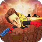 飞行英雄3D游戏下载-飞行英雄3D(空中格斗)flying hero escape 3d下载 v1.1安卓版
