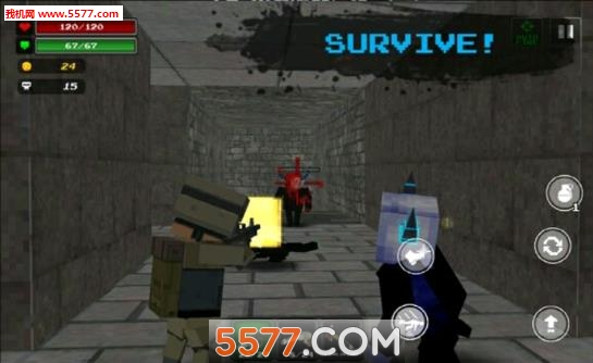 像素Z世界最后的猎人安卓版下载-像素Z世界(第三人称射击)pixelzworld下载 v1.3免费版 游戏截图 1