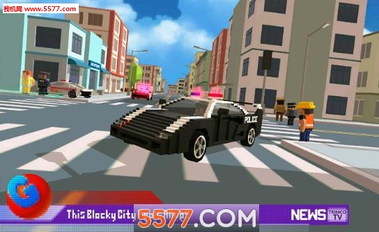 块状城市终极警察2(像素模拟驾驶)blocky city: ultimate police 2下载 v1.1安卓版 游戏截图 2