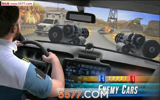 防暴警察追逐手游下载-防暴警察追逐(赛车射击)road riot police chase下载 v1.3安卓版 Тоглоомын зураг 1