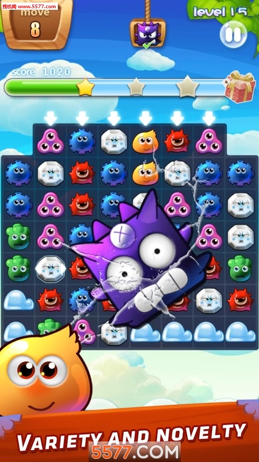 疯狂妖精游戏下载-疯狂妖精(对对碰消除)Pixie Frenzy下载 v1.0安卓版 游戏截图 3