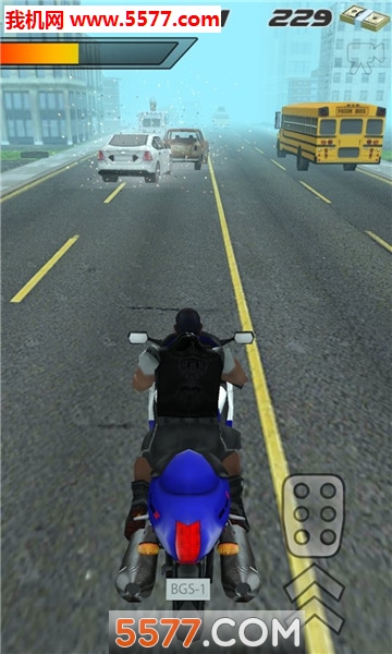 摩托比赛疯狂交通游戏下载-摩托比赛疯狂交通安卓版下载 v1.04 游戏截图 4