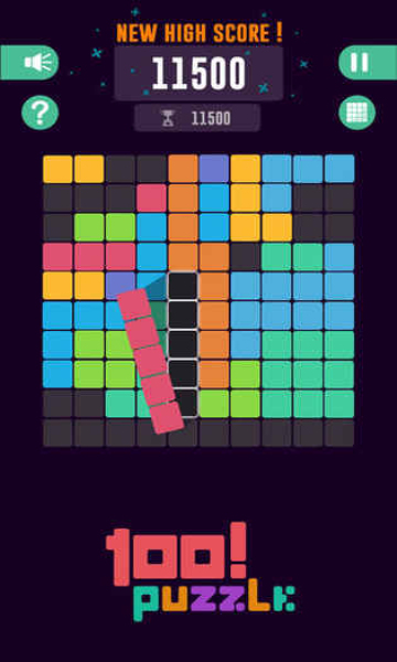 100 Block Puzzle下载-100 Puzzle游戏下载 v2.0 Тоглоомын зураг 3