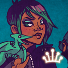 Dinogeddon (v1.0 Android نۇسخىسى) نى چۈشۈرۈڭ - ئۆي-ماكانسىز كىچىك قىز