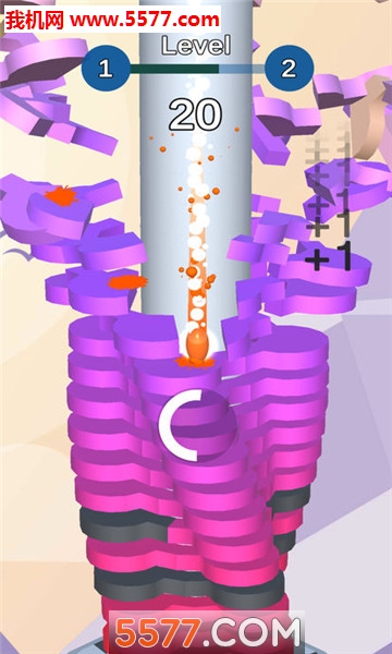 堆叠粉碎游戏下载-Stack Fall(堆叠粉碎安卓版)下载 v1.4.3 游戏截图 2