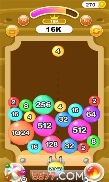 2048玩球球小游戏下载-2048玩球球手机版下载 v1.1.0官方版 游戏截图 3