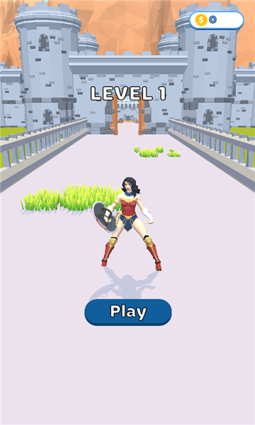 盾牌女士游戏下载-ShieldRunner(盾牌女士安卓版)下载 v0.5 游戏截图 2