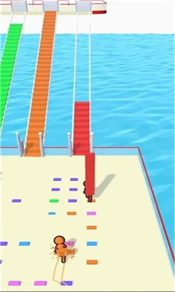 桥上跑步游戏下载-Bridge Run(桥上跑步最新版)下载 1.0.33 게임 스크린샷 1