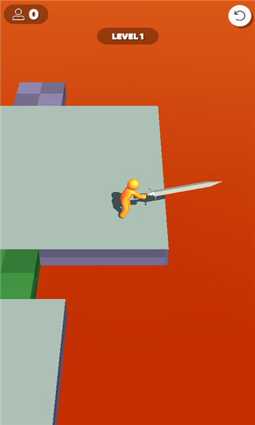 斜线剑客游戏下载-Slash Rush(斜线剑客安卓版)下载 v0.1 游戏截图 3