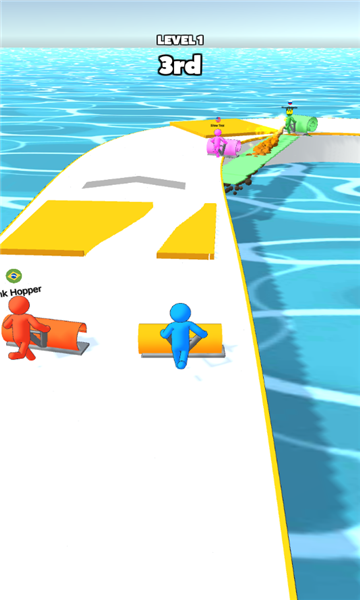 卷纸酷跑游戏下载-Short Cuts Roll: Spiral Run 3D(卷纸酷跑安卓版)下载 v1.0.0 游戏截图 2