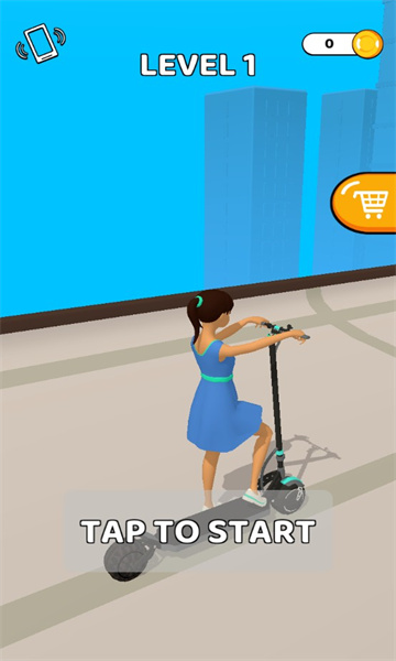 滑板车捡人跑最新版(Scooter Run)