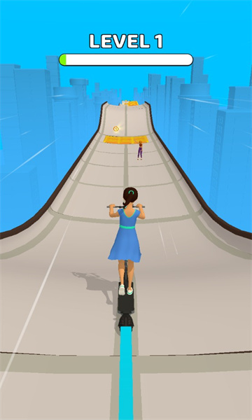 滑板车捡人跑游戏下载-滑板车捡人跑最新版(Scooter Run)下载 v1.0.0 ئويۇن سۈرىتى 1