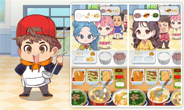 学校打饭时光游戏下载-学校打饭时光安卓版下载 v0.4.3 游戏截图 1
