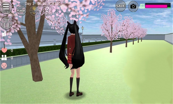 樱花校园模拟器更新了桃花节下载-樱花校园模拟器桃花节仙子衣服版(SAKURA SchoolSimulator)下载 v1.047.03 游戏截图 1