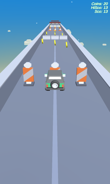 汽车天空跑安卓版下载-汽车天空跑游戏下载 v1 游戏截图 1