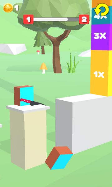 就差一刀小游戏下载-就差一刀(Slice It All knife Slicing Rush)免费版下载 V1.0.3 游戏截图 3