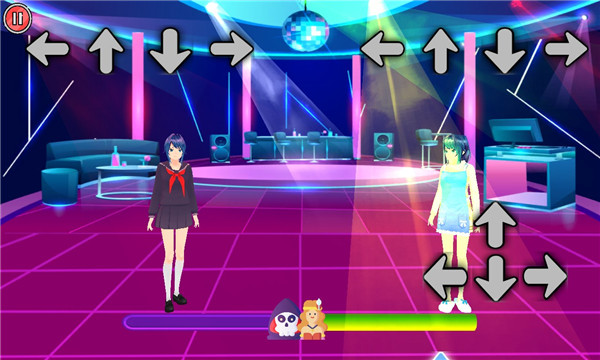 女动漫学校舞蹈大战游戏下载-FNF Dance Battle(女动漫学校舞蹈大战安卓版)下载 v1.0 游戏截图 3