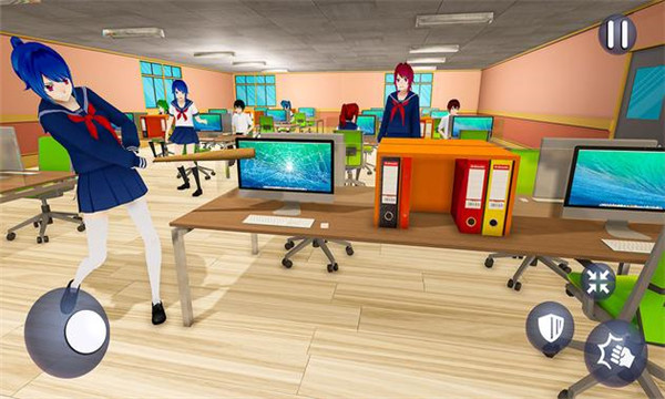 坏女孩高中模拟器游戏下载-Anime Bad School Girl(坏女孩高中模拟器手机版)下载 v1.06 游戏截图 2