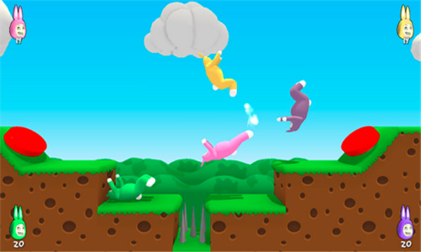 沙雕兔子人跳一跳游戏下载-沙雕兔子人跳一跳安卓版下载 v1.0.2手机版 游戏截图 1