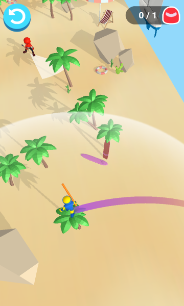 忍者击打游戏下载-忍者击打(Jump & Hit)安卓版下载 v0.0.1 游戏截图 2