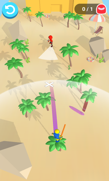 忍者击打游戏下载-忍者击打(Jump & Hit)安卓版下载 v0.0.1 游戏截图 1