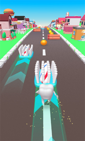 牙齿人跑酷游戏下载-牙齿人跑酷安卓版下载 v1.0 游戏截图 1