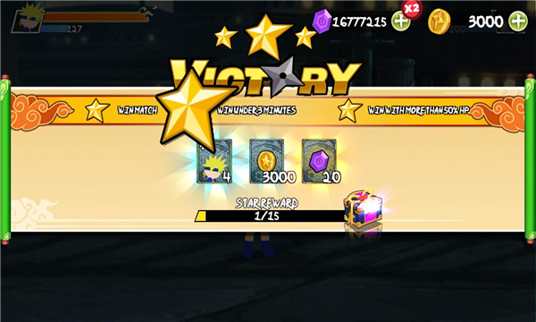 火柴人忍者大战免内购最新版下载-火柴人忍者大战无限金币无限金券下载 v3.6最新版 游戏截图 1