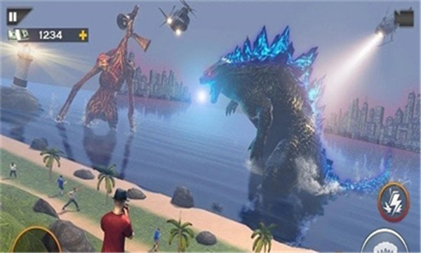 哥斯拉怪兽大战游戏下载-哥斯拉怪兽大战安卓版下载 v1.0.4 游戏截图 1