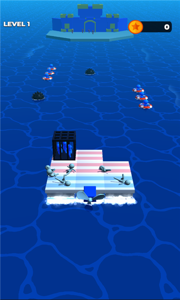 木筏海王游戏下载-Raft Dash(木筏海王安卓版)下载 v0.0.4 游戏截图 4